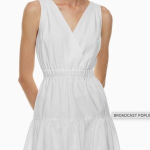 Babaton White Maxi Dress